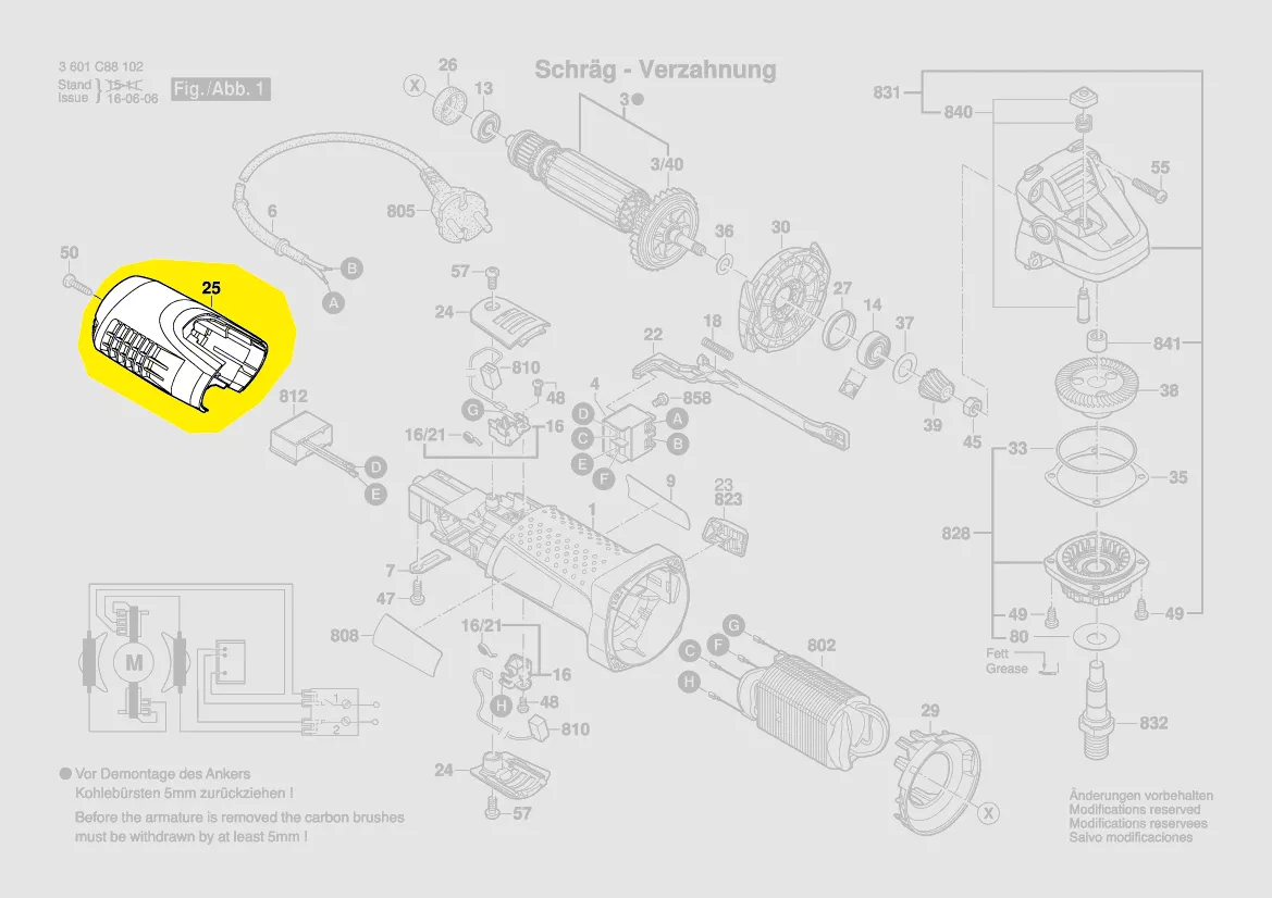 Couvercle carter réf. 1 619 P09 922 BOSCH